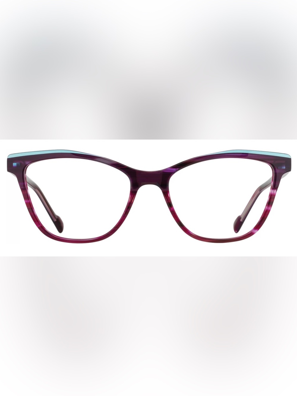 Women's Purple Cat-Eye Frames — Fashion Eyewear